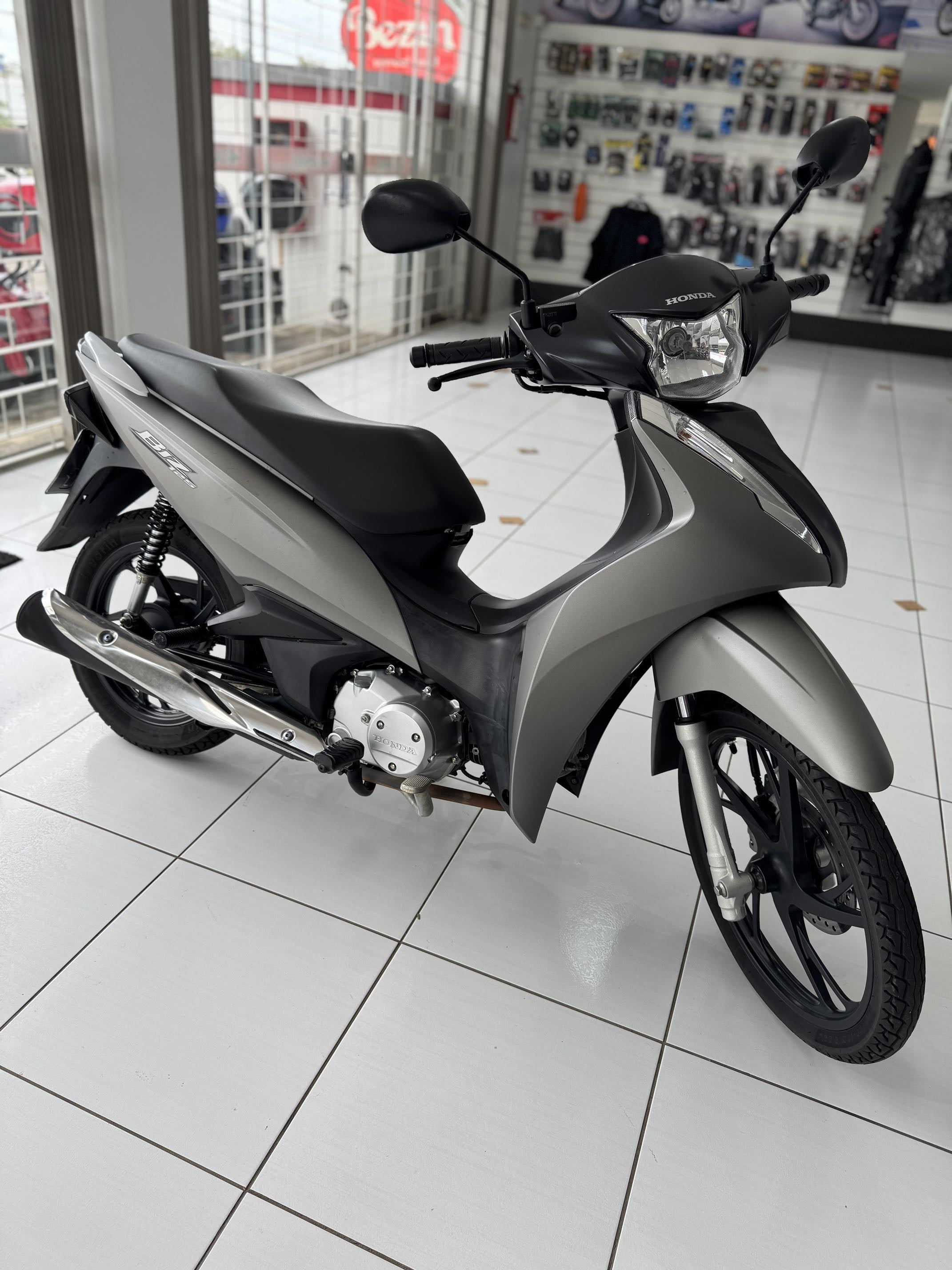BIZ 125 EX 2023 CINZA