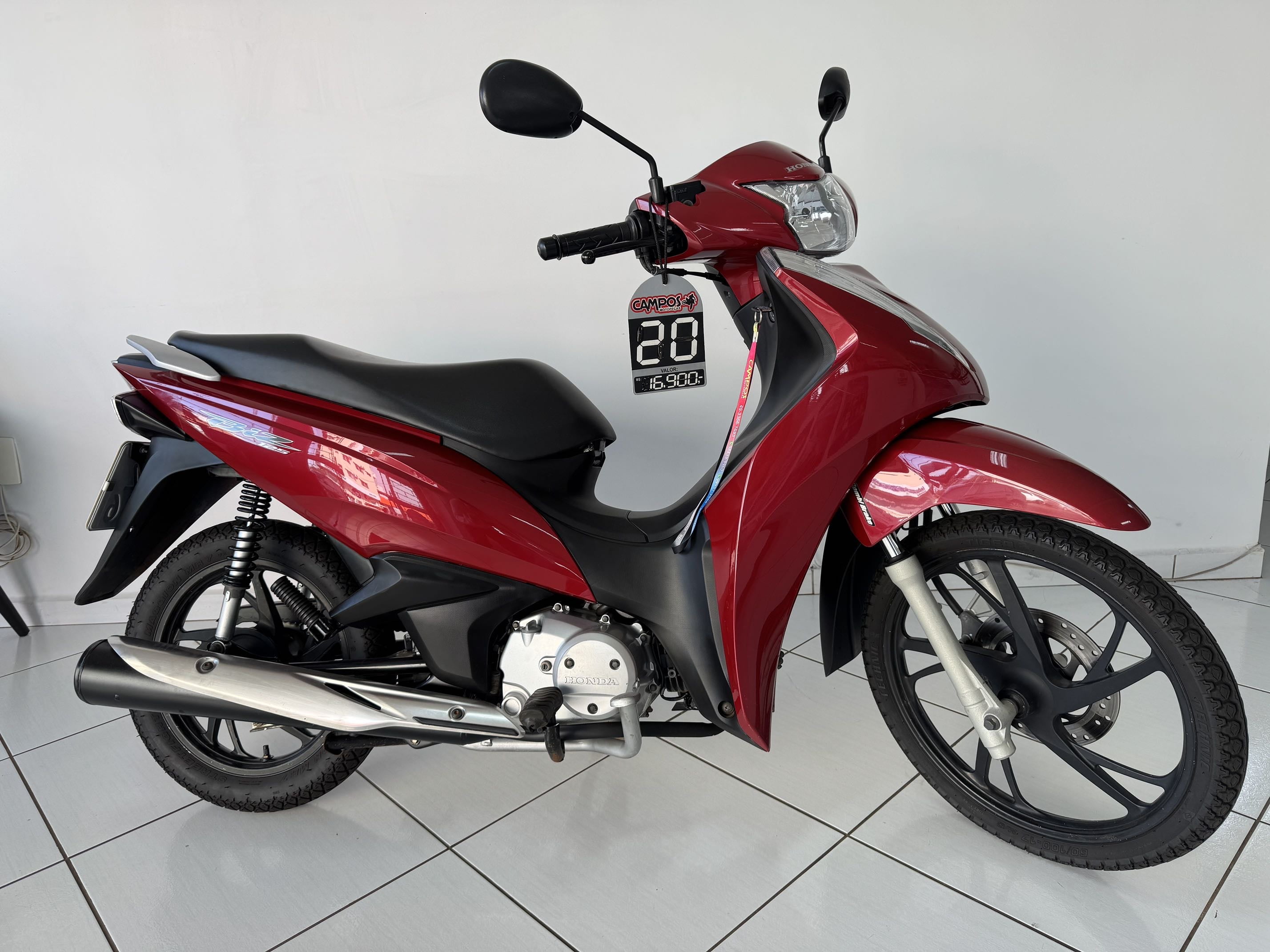 BIZ 125 EX VERMELHA 2020
