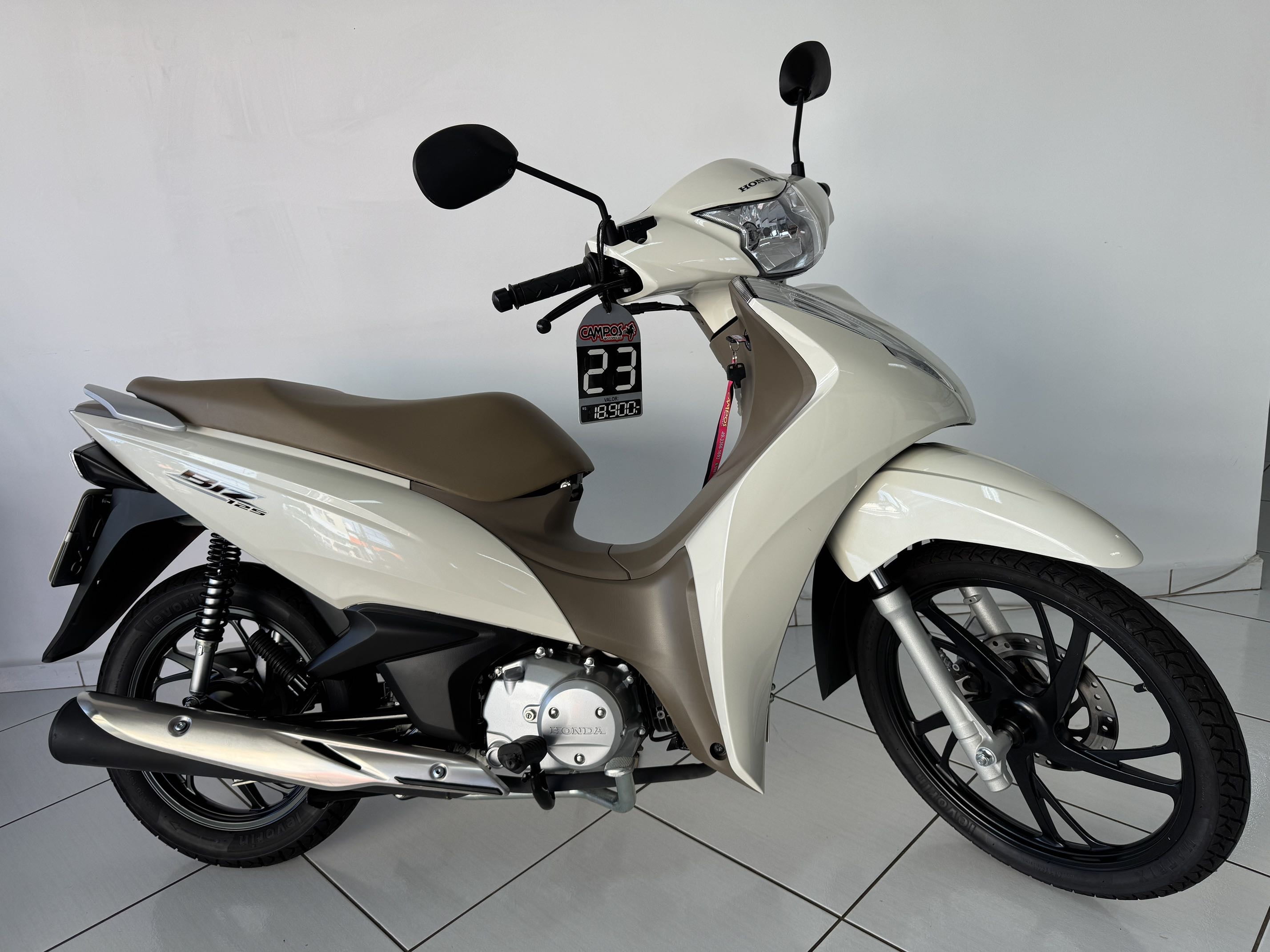BIZ 125 EX 2023 BRANCA