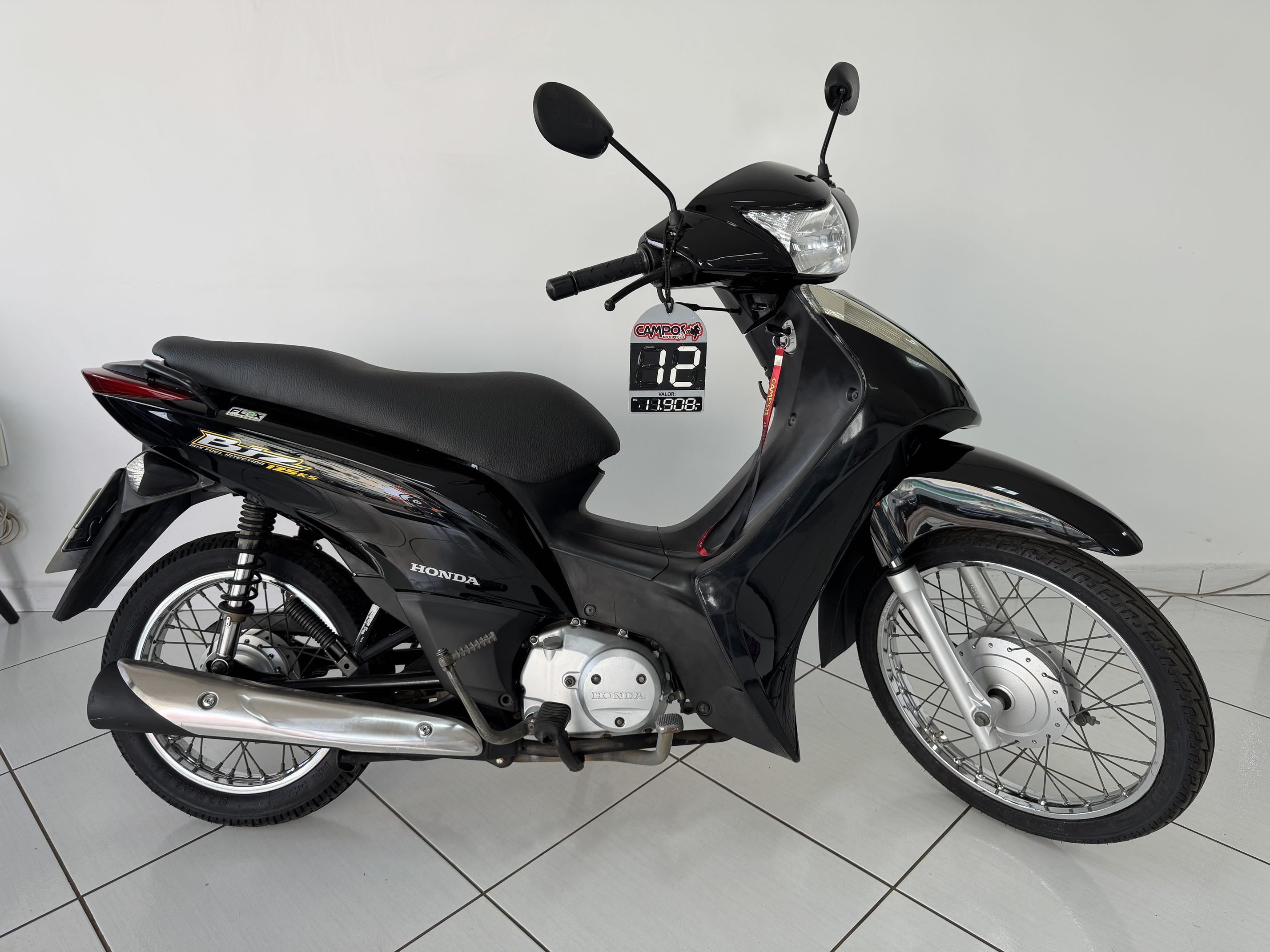 BIZ 125 KS PRETA 2012