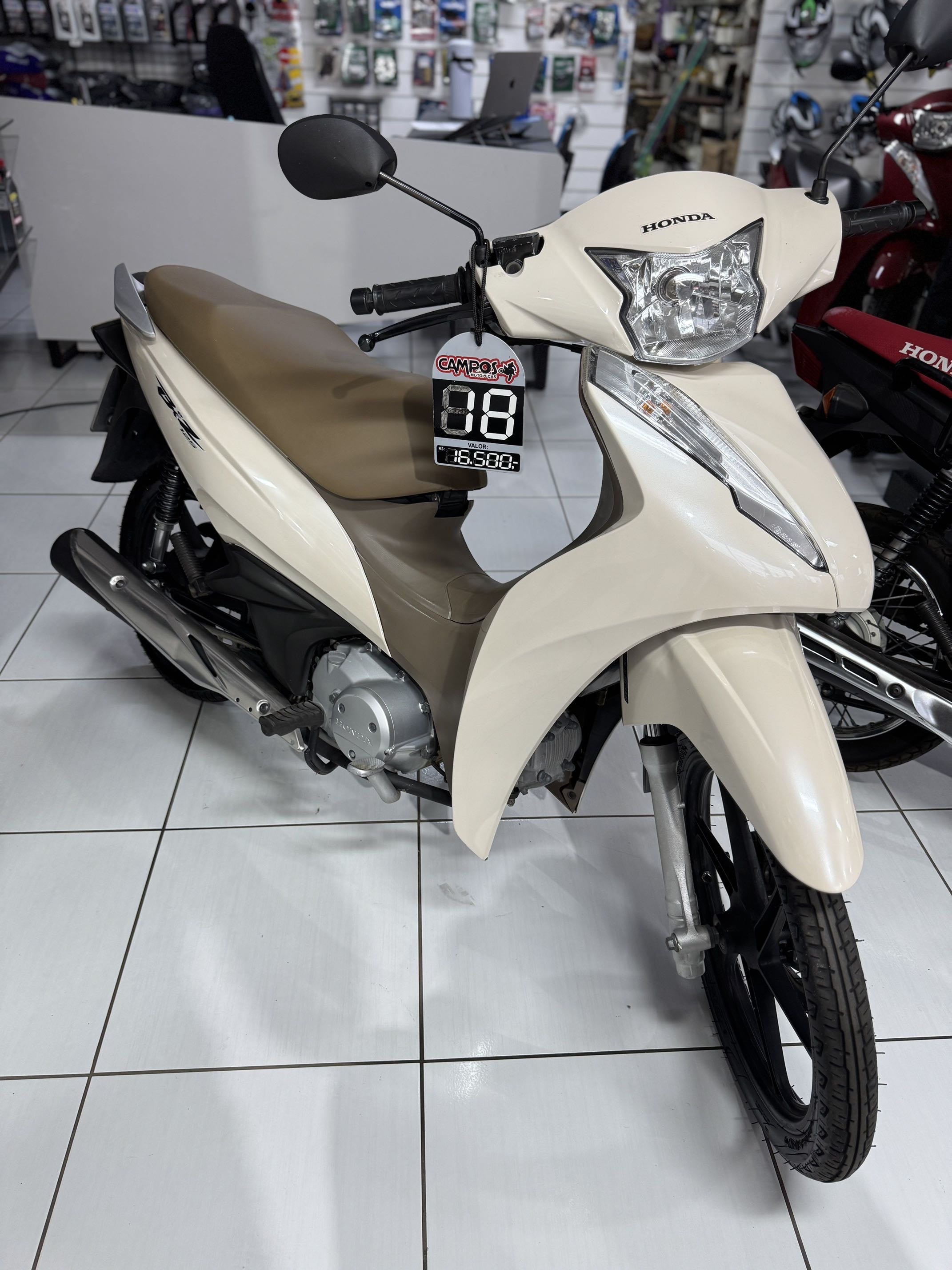 BIZ 125 EX 2018 BRANCA