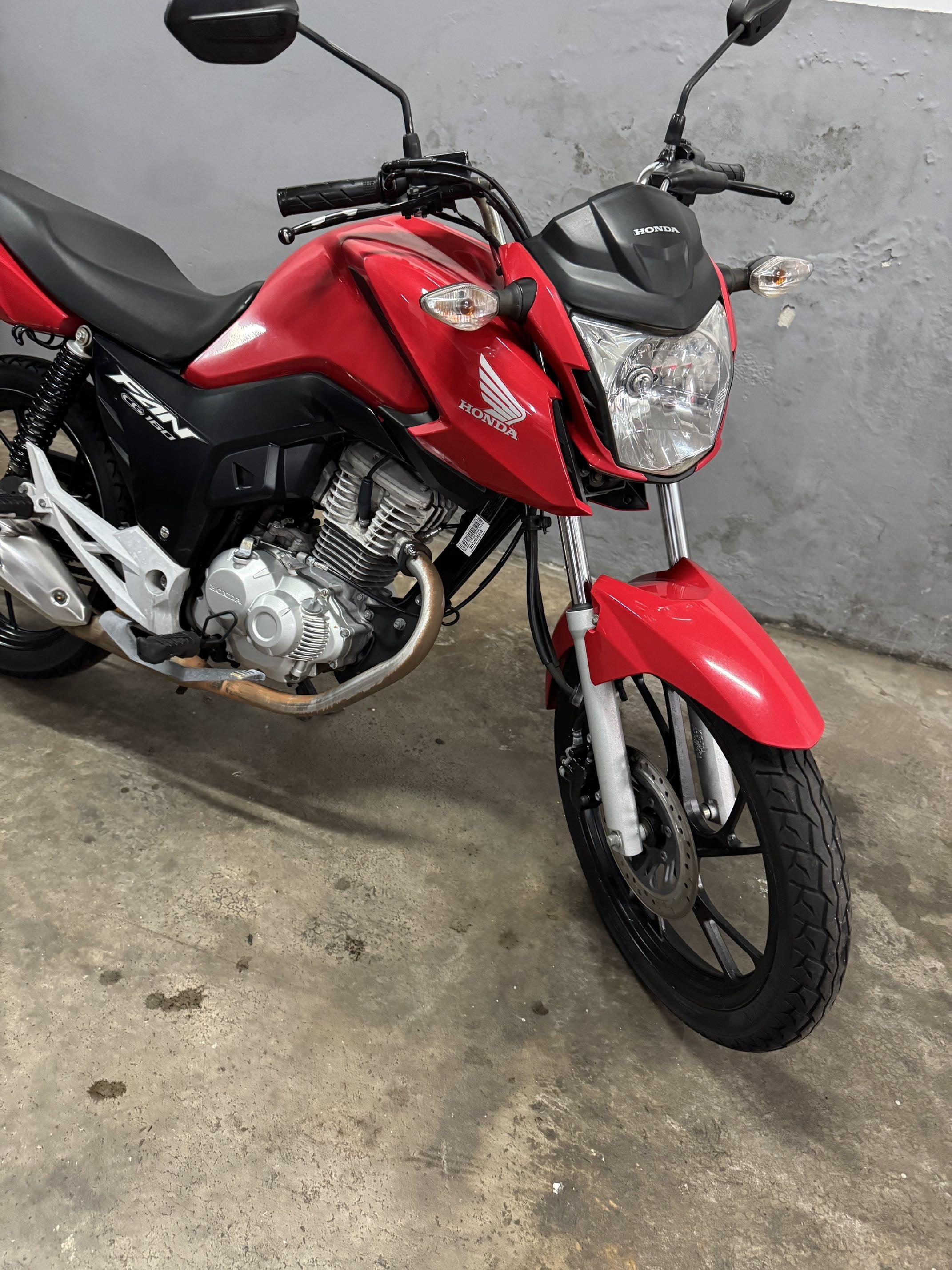 CG 160 FAN 2024 VERMELHA